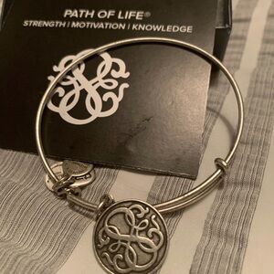 Alex and Ani Silver Celtic Knot Bracelet